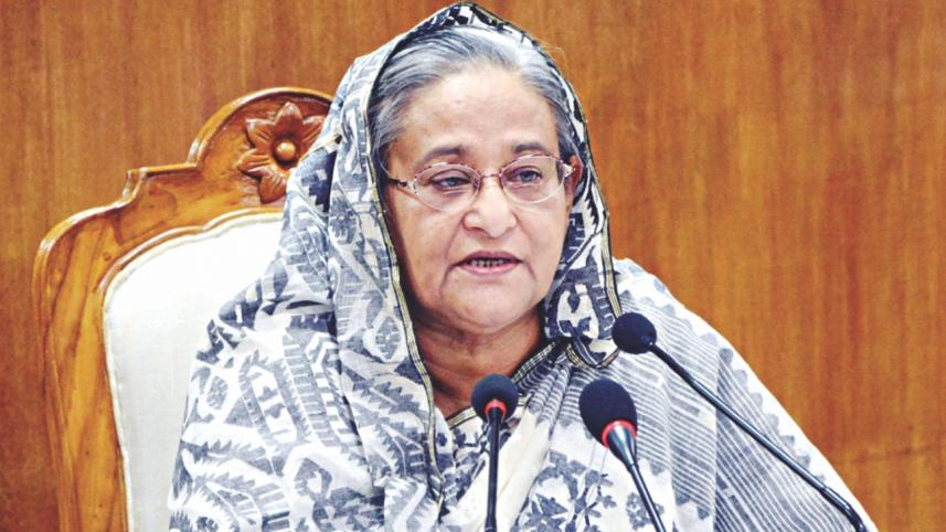 Prime Minister Sheikh Hasina pays tribute to martyred members of Armed Forces