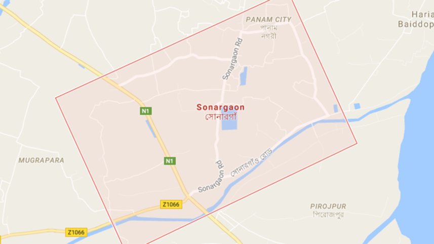 sonargaon map