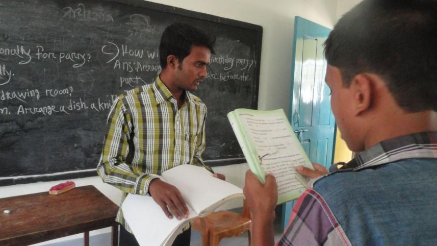 the teacher