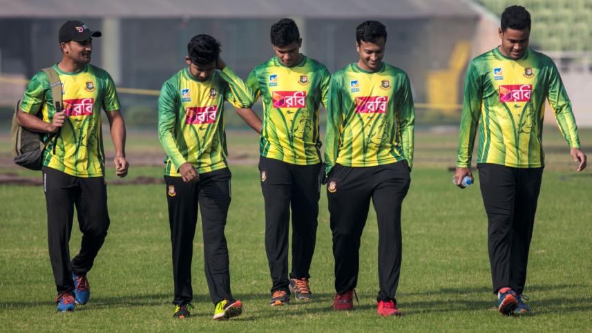 Tigers training