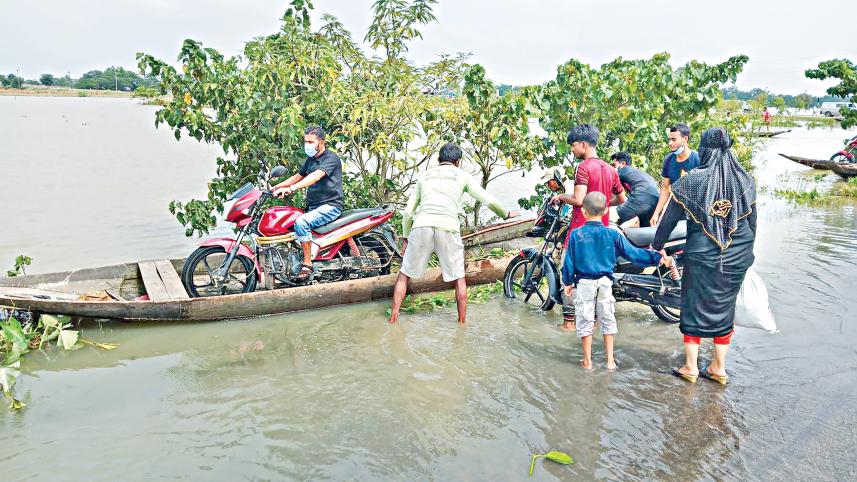floodwaters