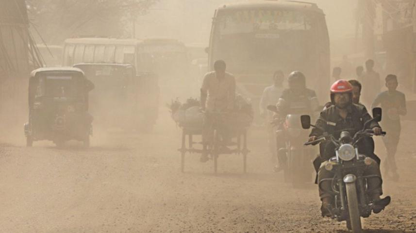 Dhaka air 2nd pollution city