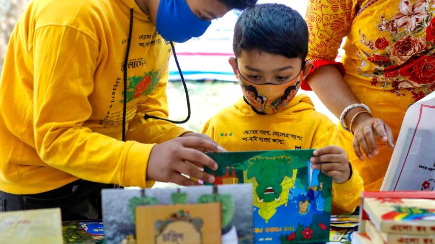 Boi Mela is bringing kids to books