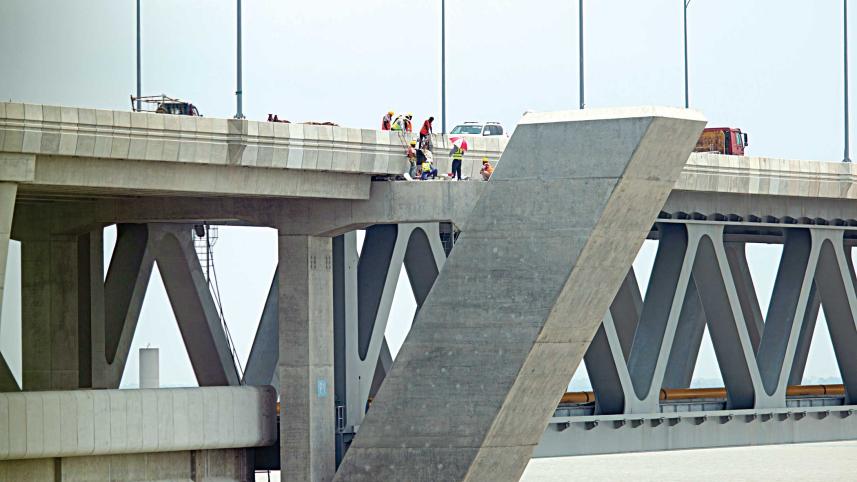 Padma Bridge in Bangladesh