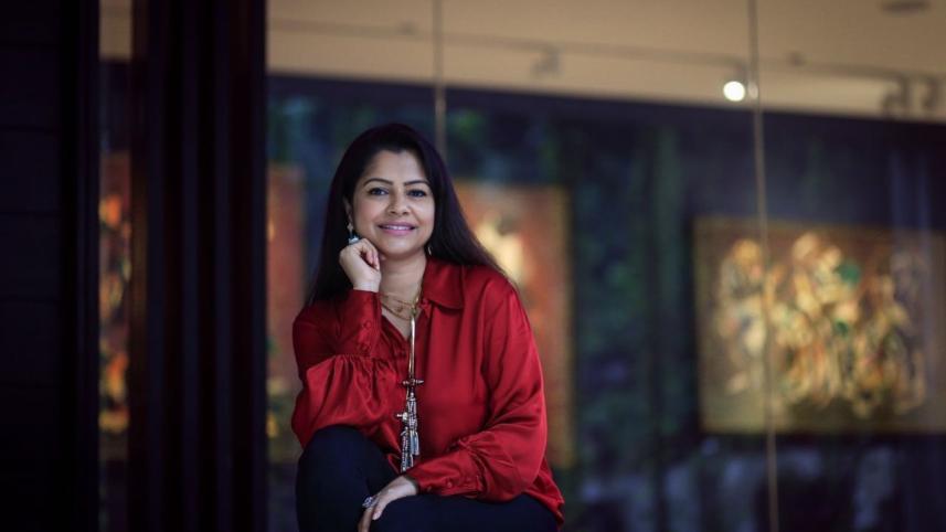 Queen Elizabeth awarded Nadia Samdani