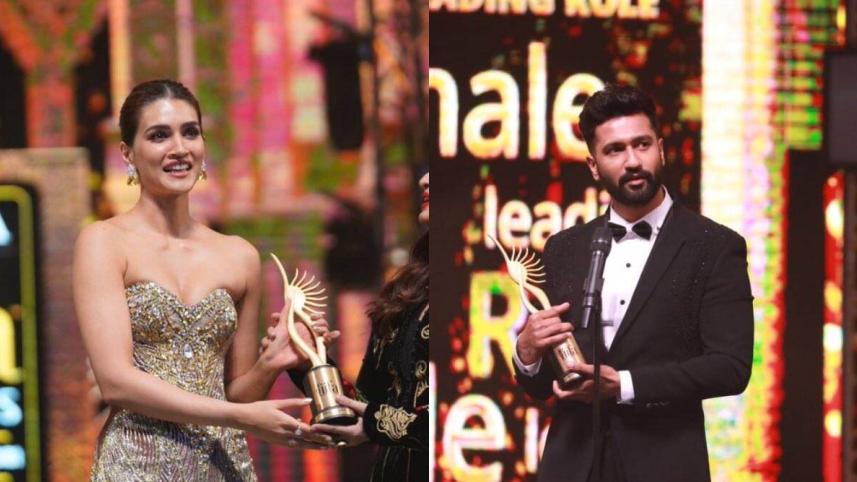 Vicky Kaushal and Kriti Sanon