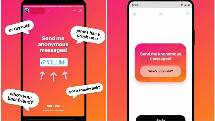 NGL Anonymous Messaging App