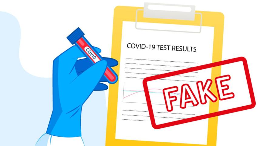 Fake Covid certificates
