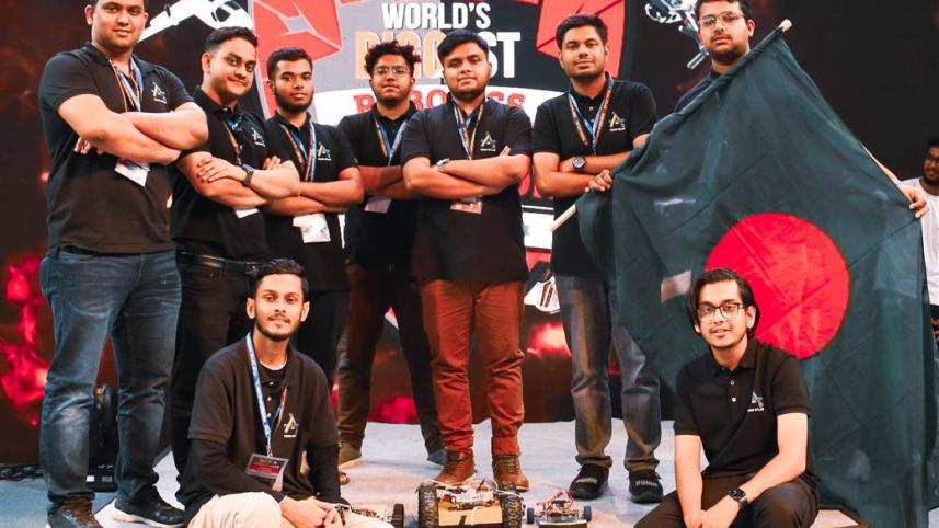 Team from Bangladesh becomes finalist at World Robotics Championship 2022