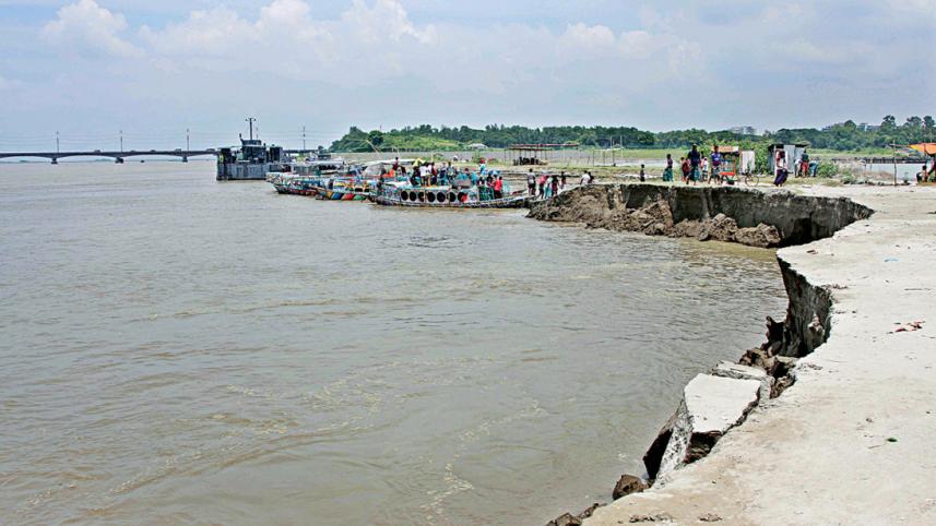 River erosion allocation