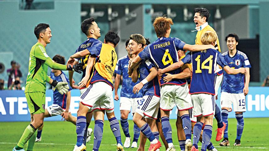 Germany lost against Japan