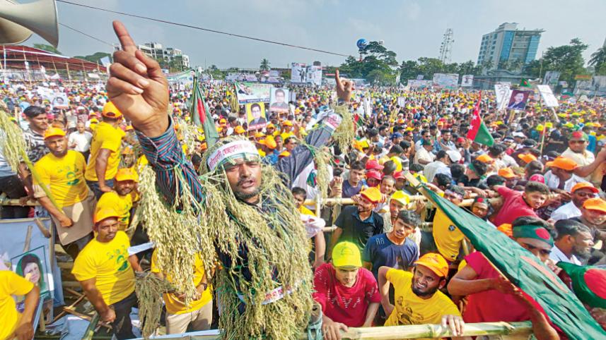 BNP rally
