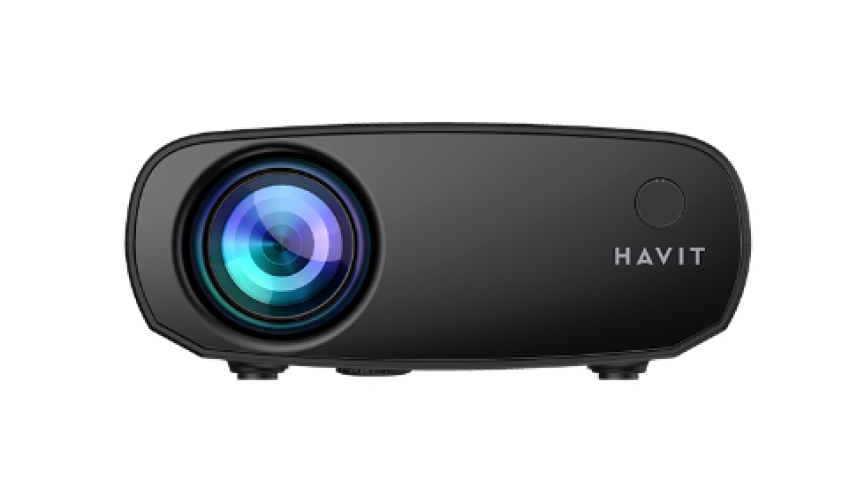 Havit PJ207 110 Lumens HD 720p Wi-Fi Screen Mirroring Portable Projector