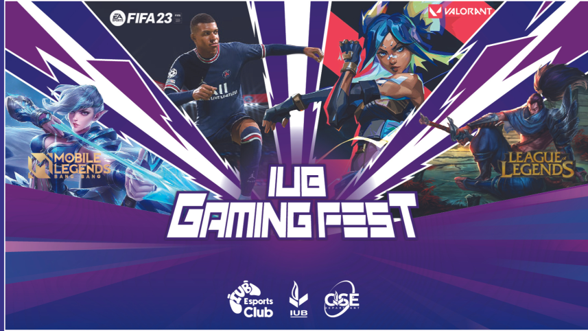Poster for IUB Gamingfest