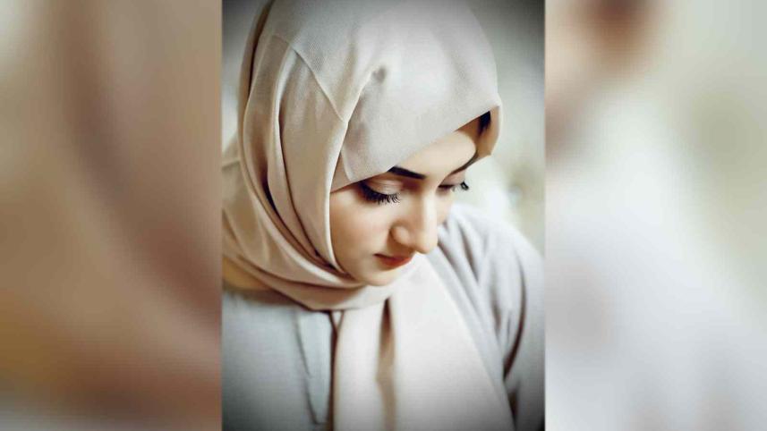 Puja Chery in hijab 