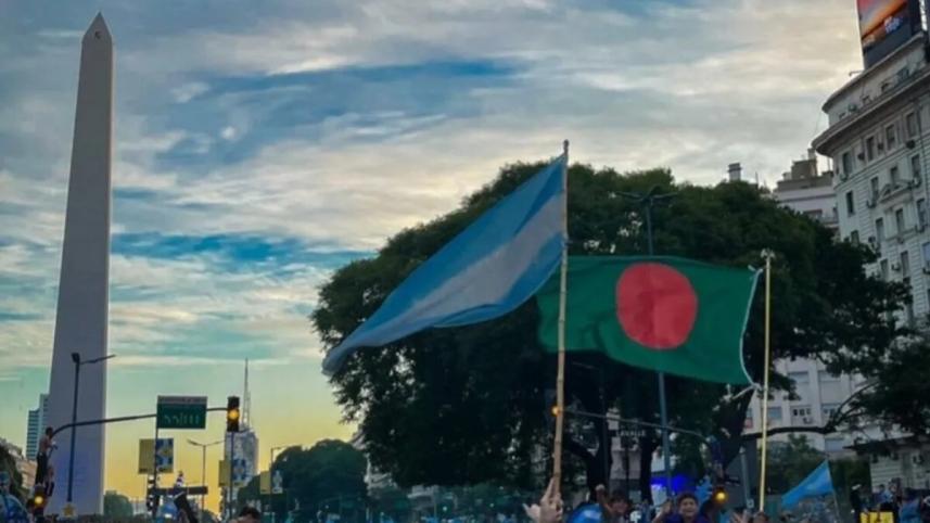 Argentina-Bangladesh connection via football