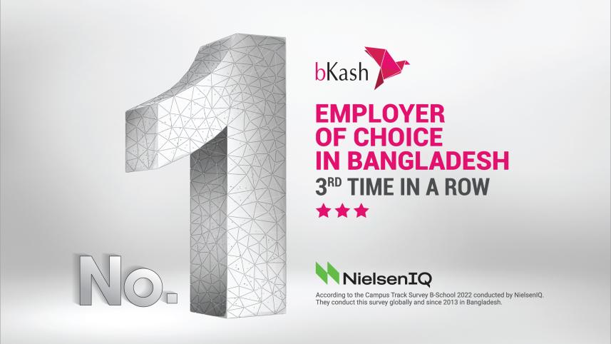 bKash becomes ‘Employer of Choice’ for third year in a row