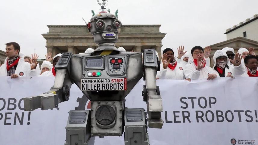 Artificial Intelligence (AI) powered autonomous weapons are a threat to humantiy