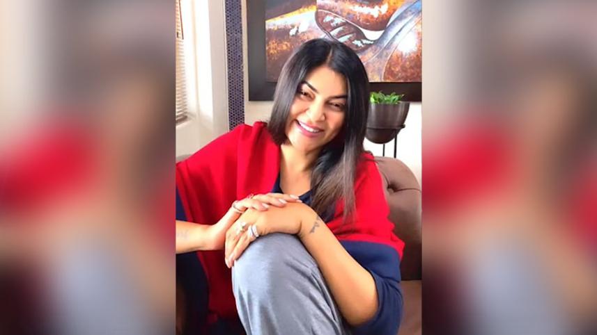 Very lucky to be alive: Sushmita Sen