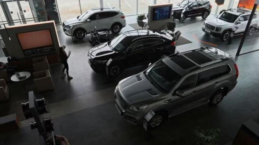 Chinese cars in Russian markets