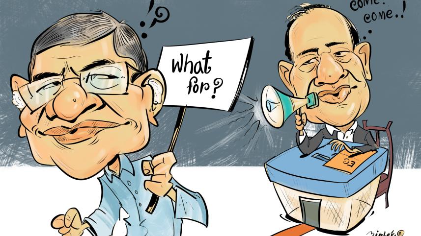Why does the EC want to talk with the BNP anyway?