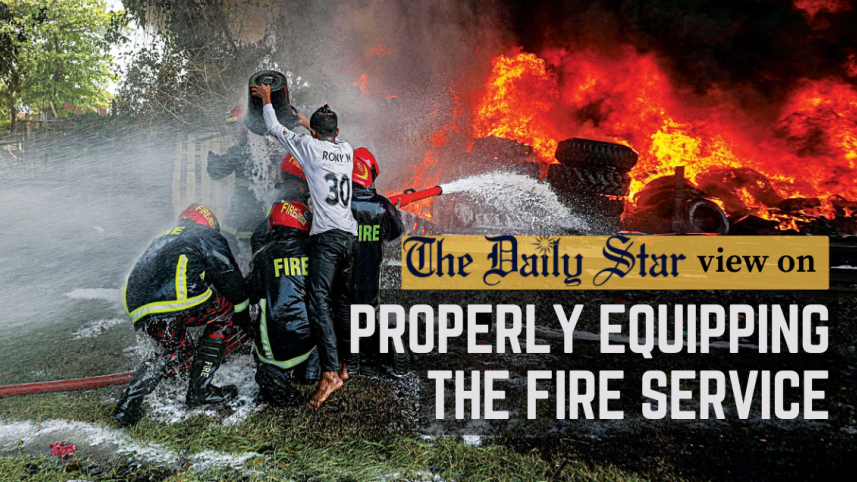 Fire service ill-equipped and ill-trained  