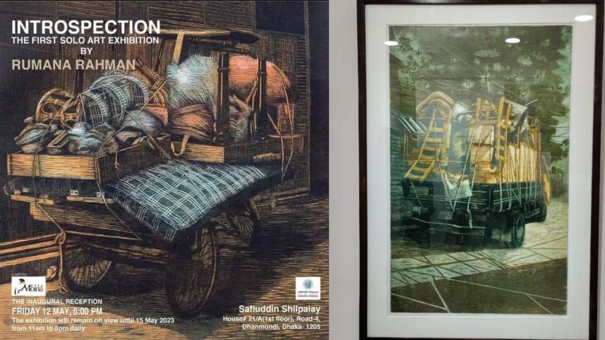 ‘Introspection’: Rumana Rahman’s paintings evoke nostalgia