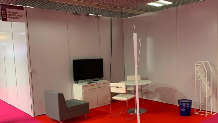 Bangladeshi stall struggling at Cannes Film Festival?