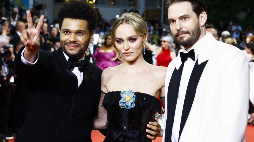 The Weeknd, Lily-Rose Depp draw screaming fans to 'The Idol' premiere