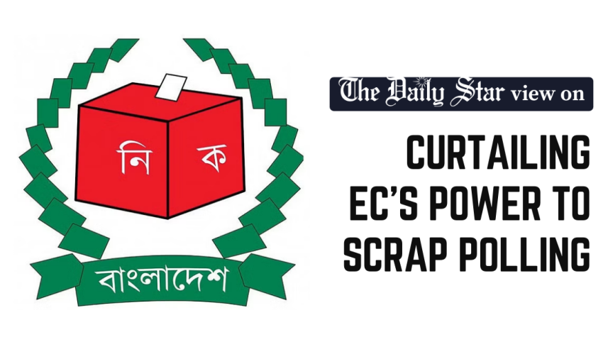 curtailing EC’s power to scrap polling through RPO amendment
