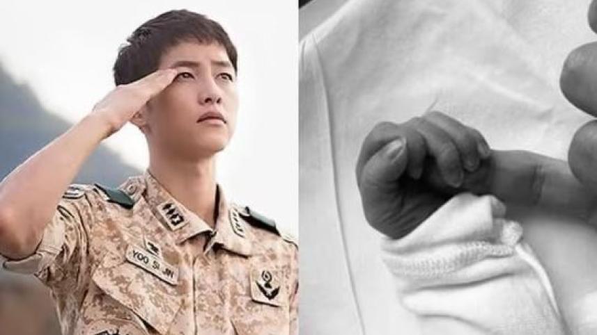 'Descendants of the Sun' actor Song Joong Ki pens heartfelt note for newborn son