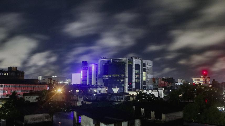 Cityscape at night  