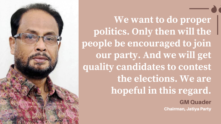 GM Quader speaks to The Daily Star