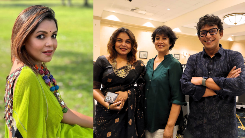 Meher Afroz Shaon starstruck on meeting Taslima Nasreen