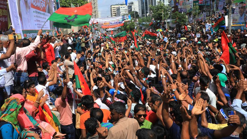 culture of counter-rallies