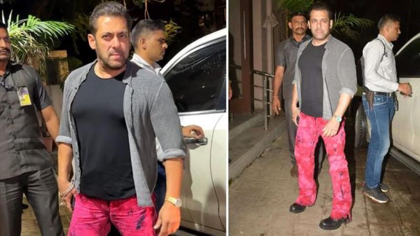 Salman Khan channels his inner 'Ken' in pink pants