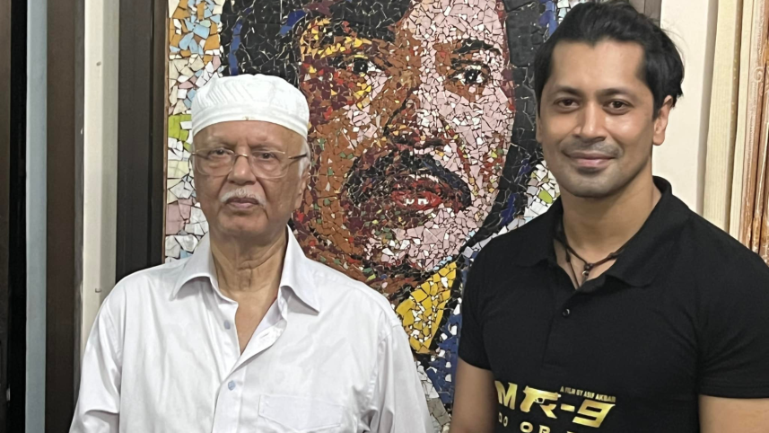 Masud Rana from two different generations come together