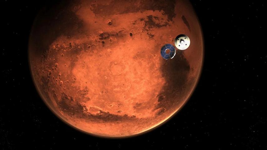 NASA’s Perseverance rover landing on Mars