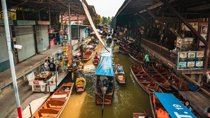 floating market Thailand