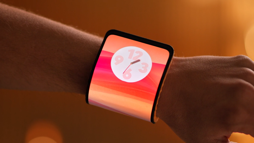 Bendable phone