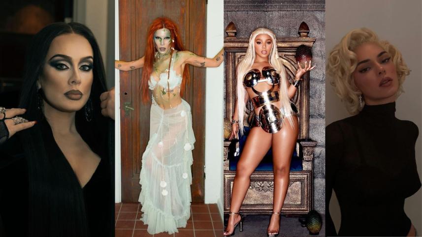 Halloween 2023: Kendall, Adele, Ice Spice, Halsey and more celeb costumes