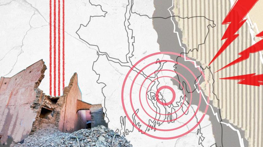 Earthquake Risk in Bangladesh: To reduce the risk and damages from major earthquakes, it is necessary to raise awareness and strictly follow building codes during construction.
