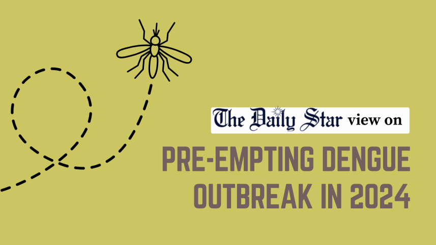 pre-empting dengue outbreak in 2024