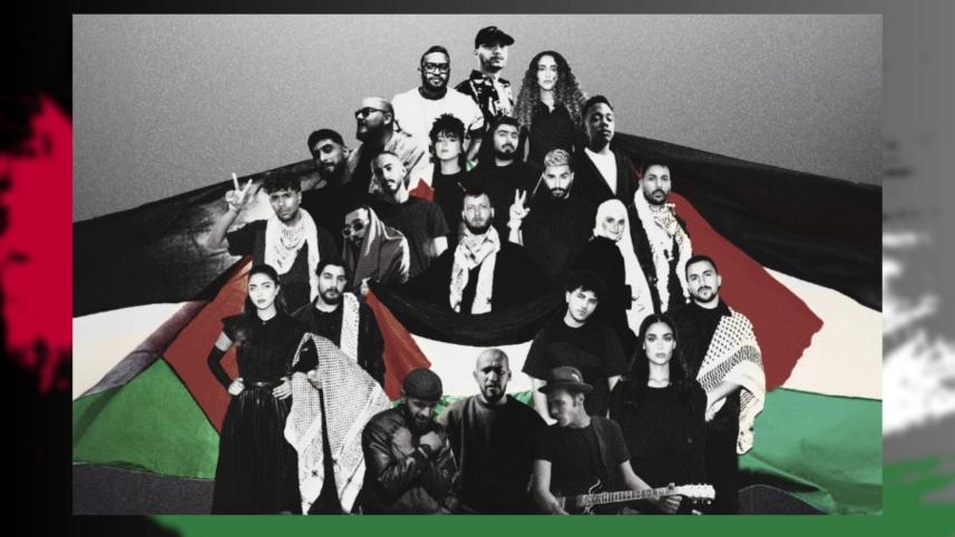 Wana-Mena artistes unite for powerful ode to Palestinian resistance  