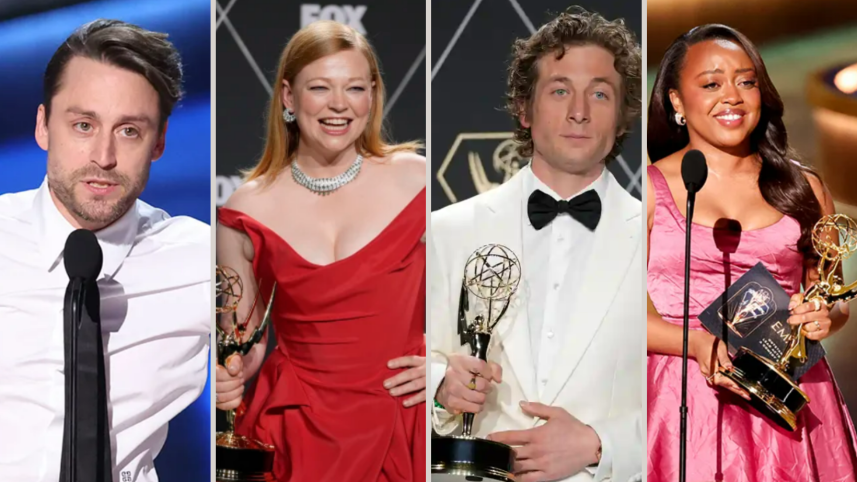 ‘Succession’ and ‘The Bear’ share spotlight with six Emmys each