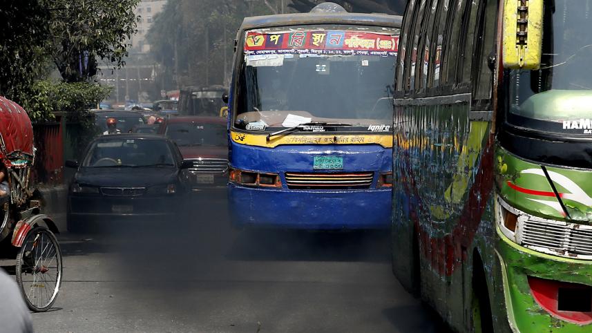 Dhaka’s air most polluted in the world