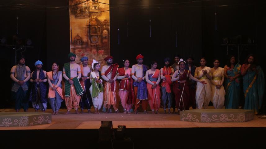 ‘Krishnakumari’ staged at Tejgaon College