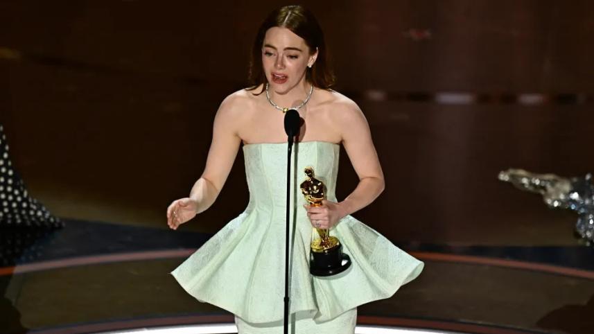Emma Stone wins second career Oscar for 'Poor Things'