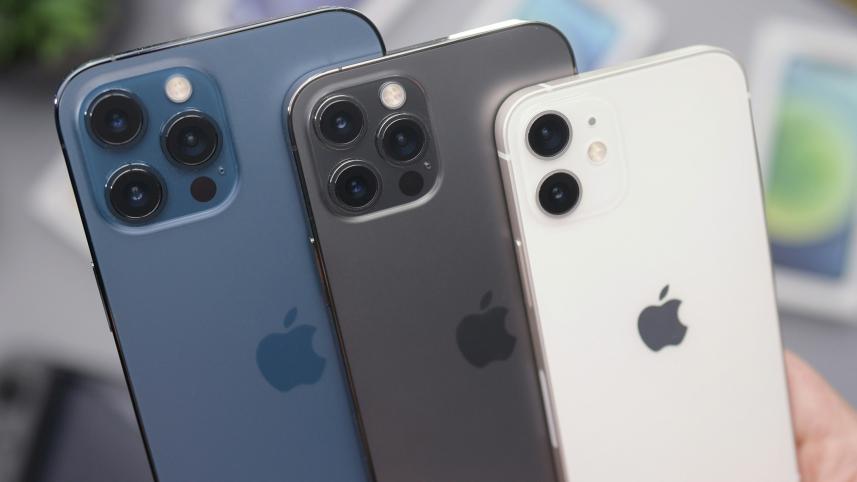 iPhones on hand