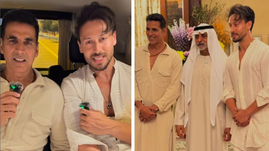 Akshay Kumar, Tiger Shroff wish ‘Eid Mubarak’ to fans in advance; reveal reason behind film delay
